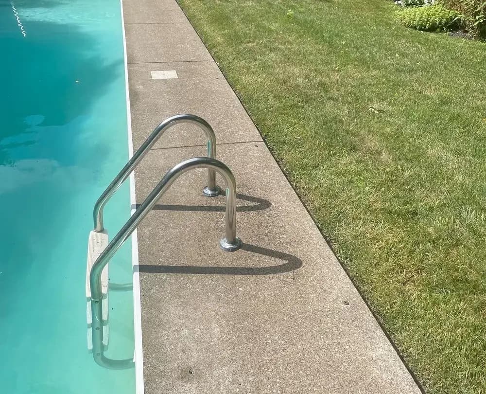 After — Concrete pressure washing before and after in Grimsby