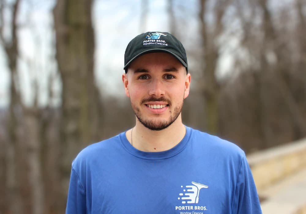 Aidan Porter, owner of Porter Bros Exterior Cleaning