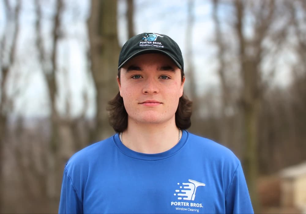 Tommy Porter, crew lead at Porter Bros Exterior Cleaning